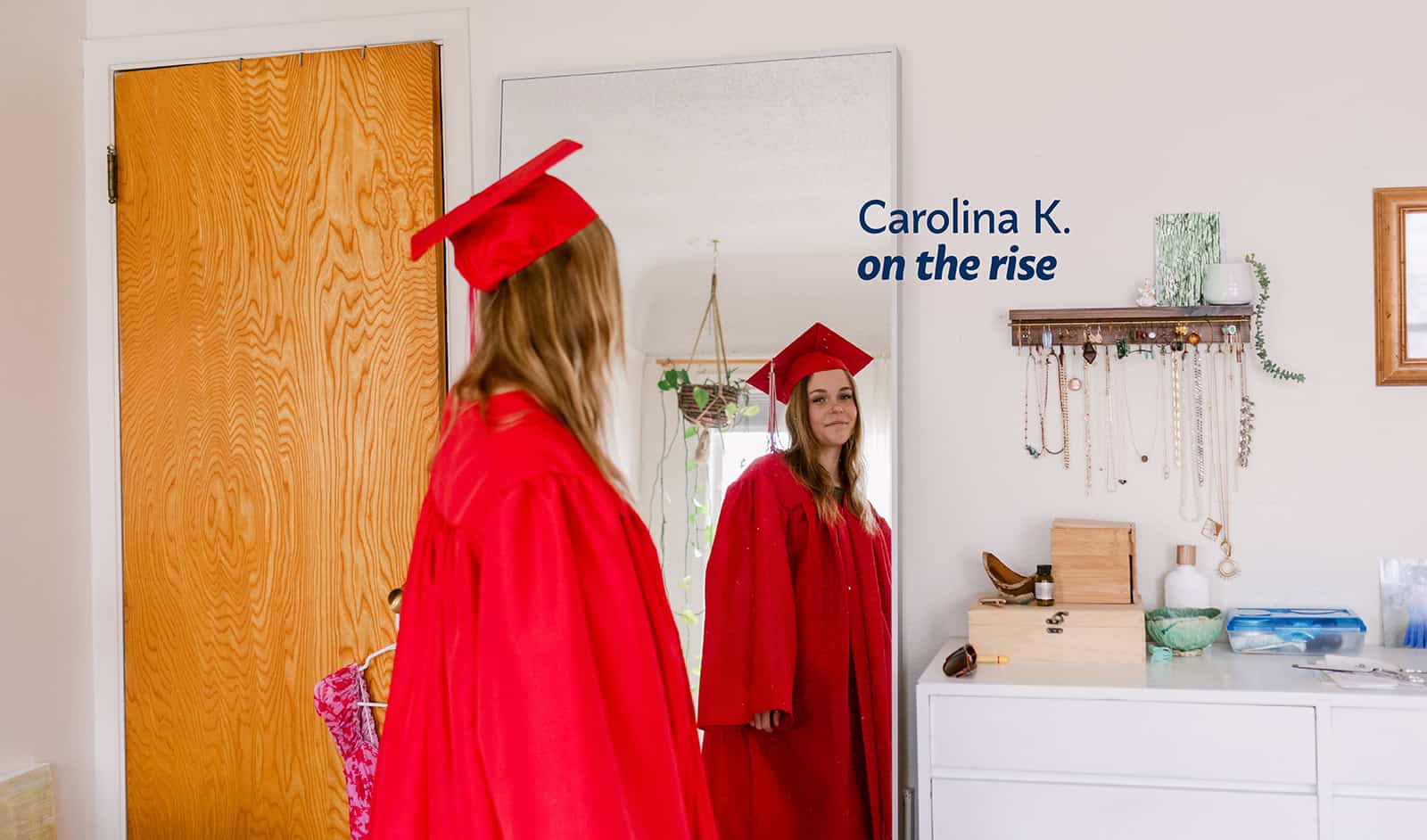 Caroline K on the rise